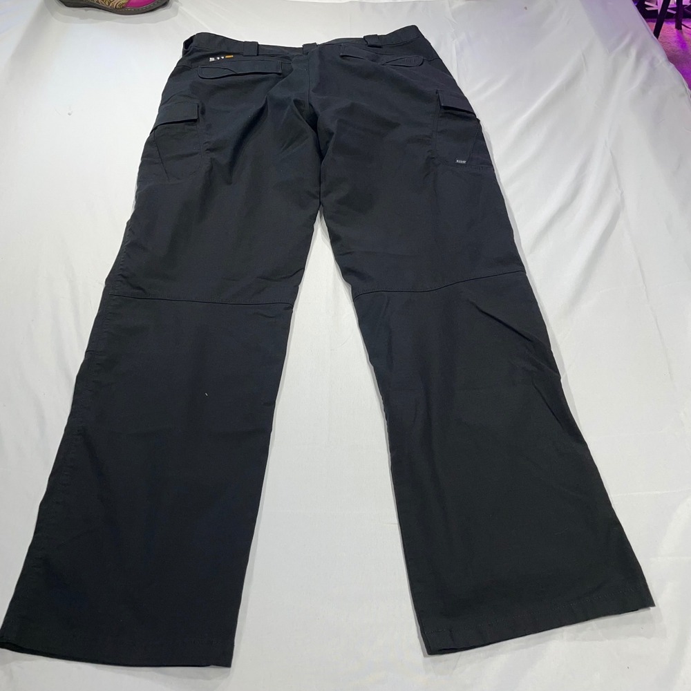 5.11 Tactical Series‎ Mens Black Ripstop Cargo Pants 40x36 Style 74369 - Picture 10 of 16